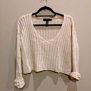 Forever 21 Cropped Sweater